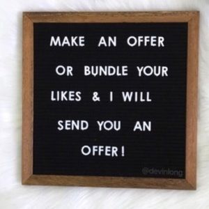 bundle or make me an offer!